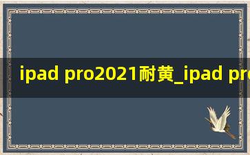 ipad pro2021耐黄_ipad pro2021 11寸与12.9寸对比